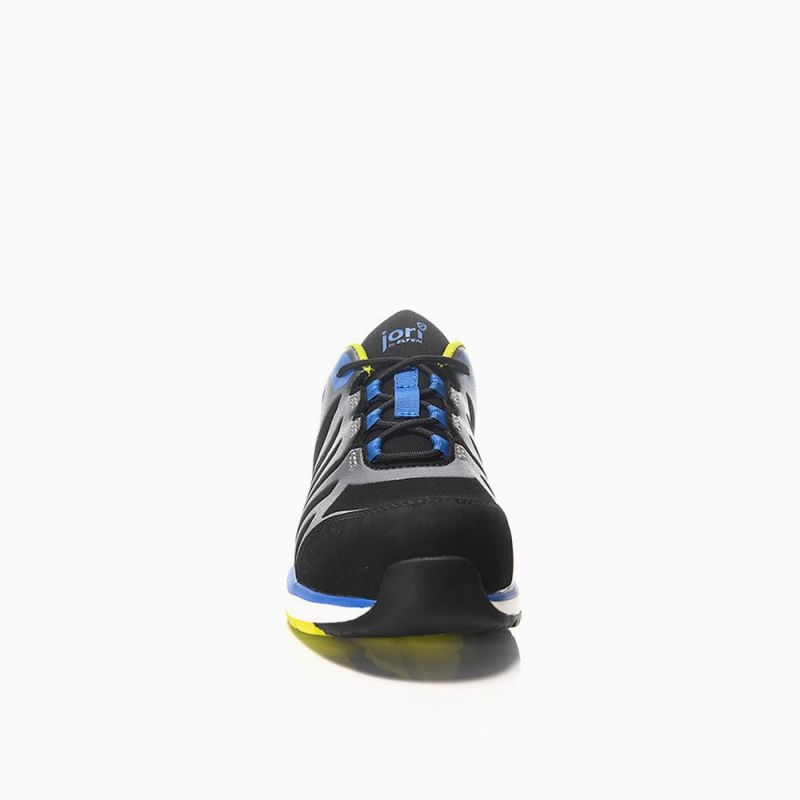 JORI-Sicherheitshalbschuhe, jo_RAPID blue-yellow Low ESD S3, blau/gelb