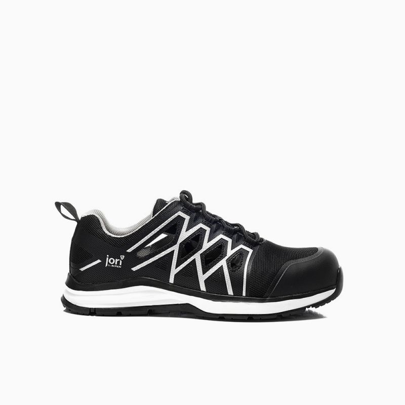 JORI-Sicherheitshalbschuhe, jo_SWIFT Air black Low ESD S1P, schwarz