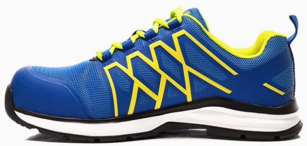 JORI-Sicherheitshalbschuhe, jo_SWIFT blue-yellow Low ESD S1P, blau/gelb