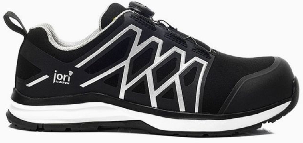 JORI-Sicherheitshalbschuhe, jo_SWIFT BOA black Low ESD S3, schwarz