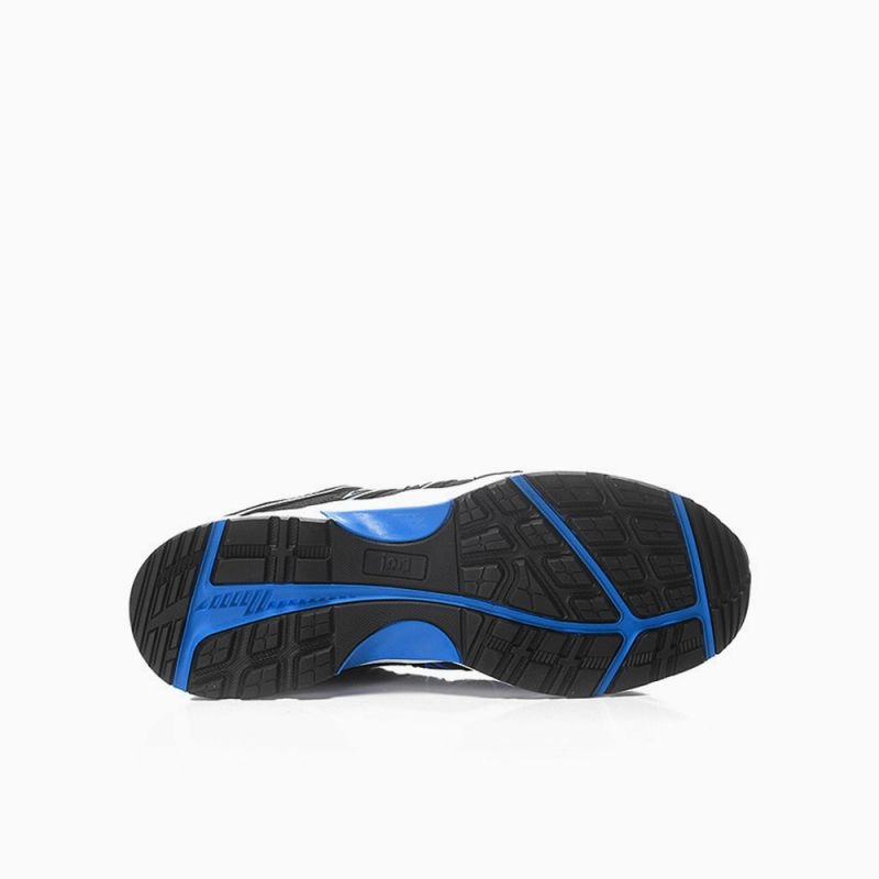 JORI-Sicherheitshalbschuhe, jo_SPEEDY BOA black-blue Low ESD S1P, schwarz/blau