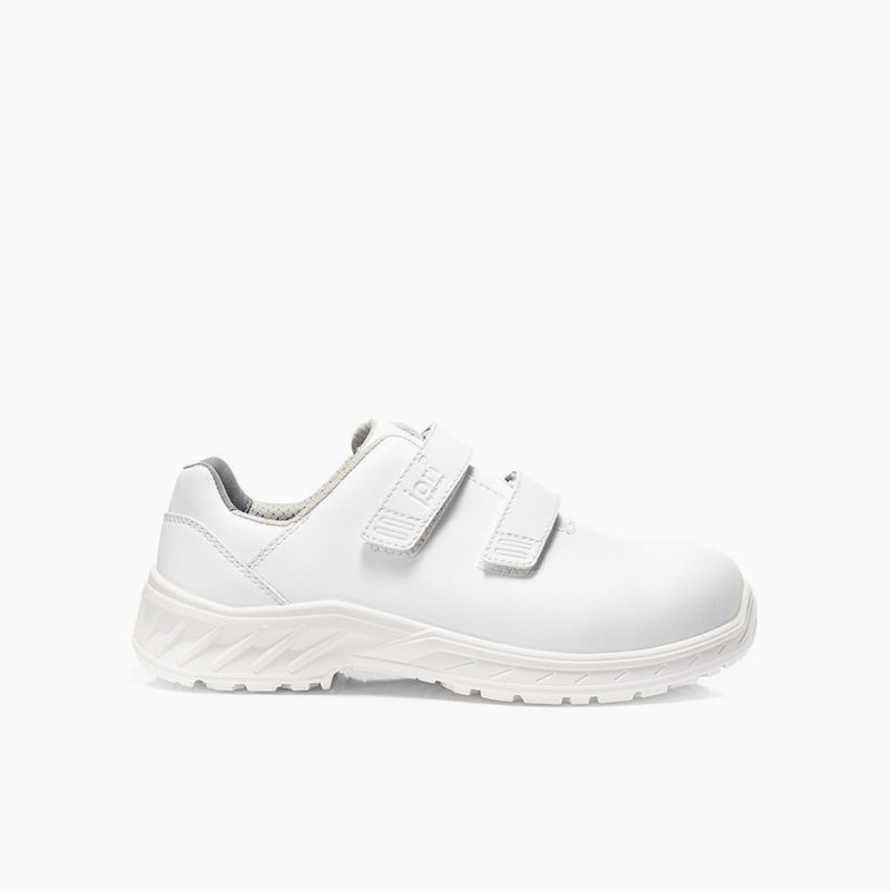 JORI-Sicherheitshalbschuh, jo_CLEAN Strap white Low ESD S3, weiß