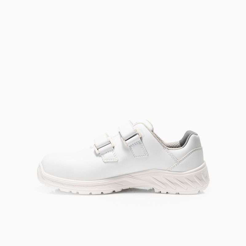 JORI-Sicherheitshalbschuh, jo_CLEAN Strap white Low ESD S3, weiß