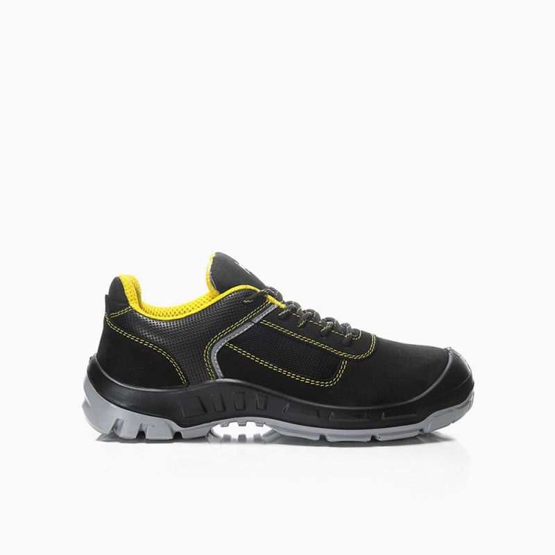 JORI-Sicherheitshalbschuh, jo_COLOUR yellow Low S1P, schwarz/gelb
