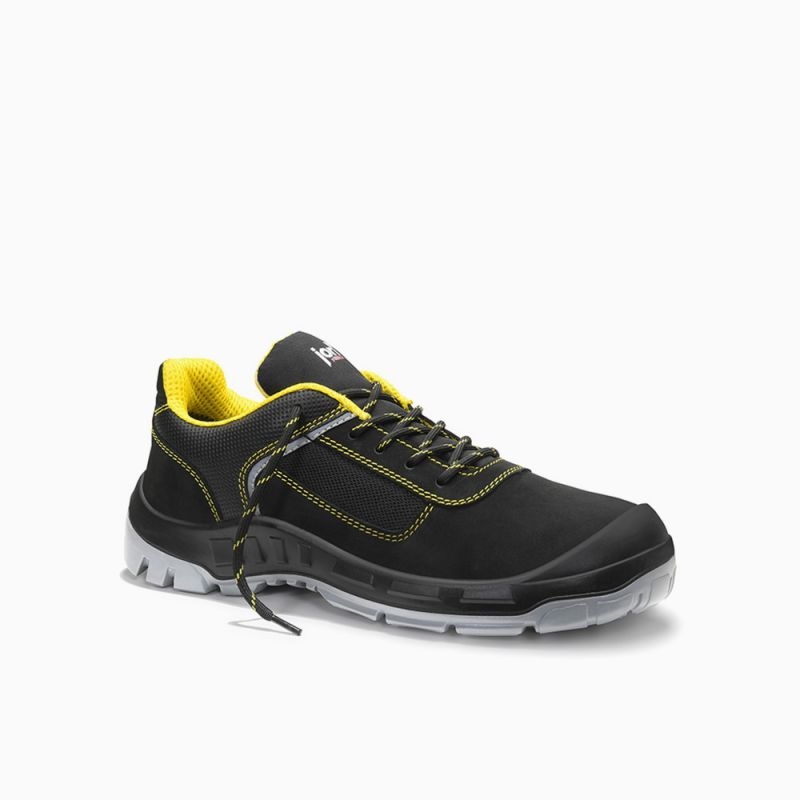 JORI-Sicherheitshalbschuh, jo_COLOUR yellow Low S1P, schwarz/gelb