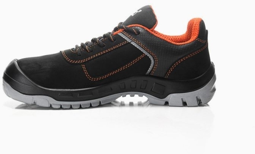 JORI-Sicherheitshalbschuh, jo_COLOUR orange Low S3, schwarz/orange