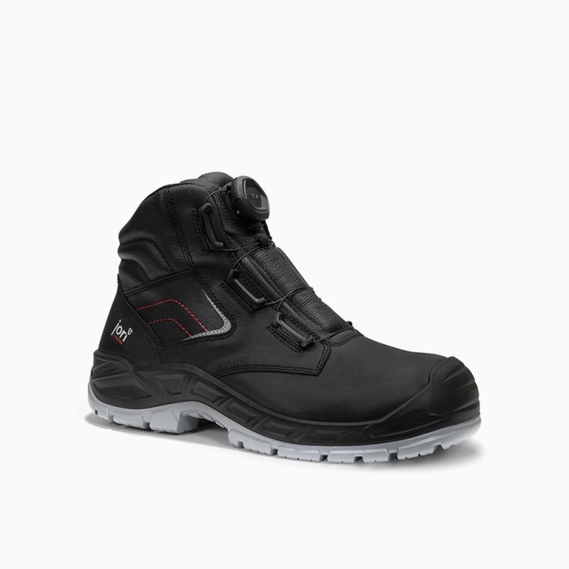 JORI-S3S-Sicherheitsstiefel, ADVANCED Compo BOA® black Mid ESD S3S