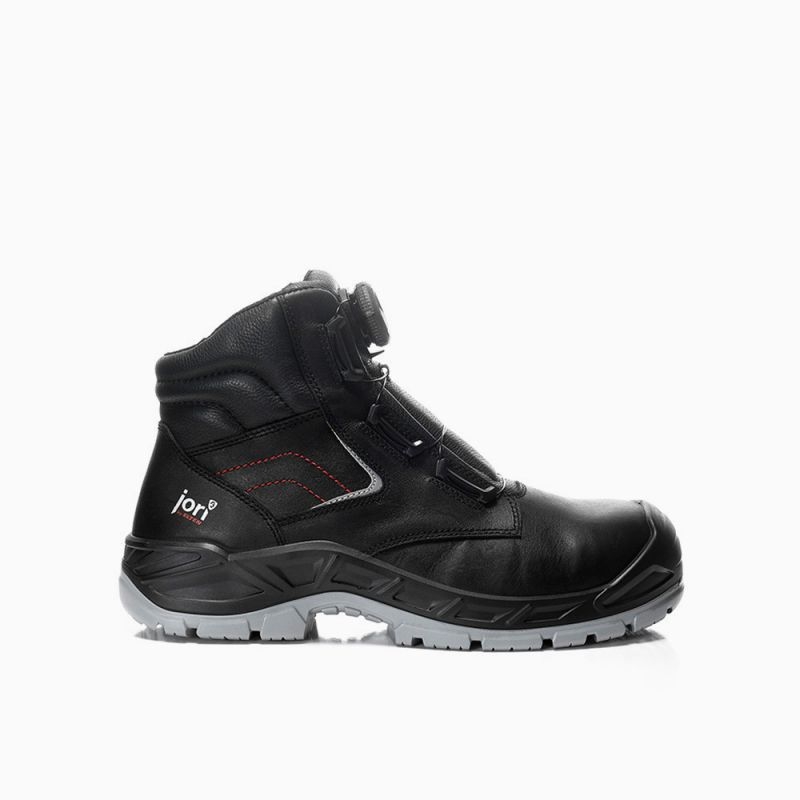 JORI-S3S-Sicherheitsstiefel, ADVANCED Compo BOA® black Mid ESD S3S