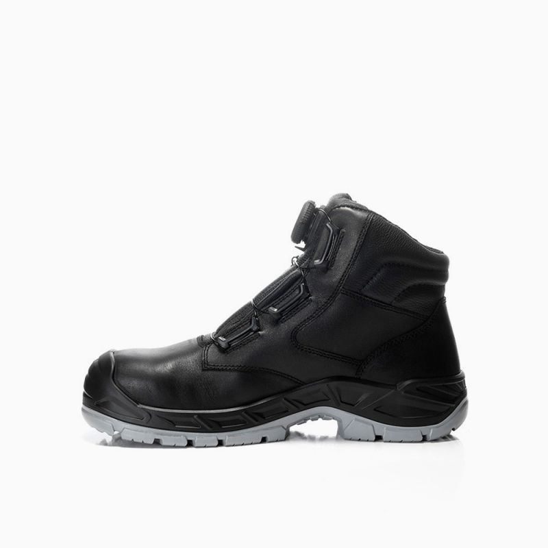 JORI-S3S-Sicherheitsstiefel, ADVANCED Compo BOA® black Mid ESD S3S