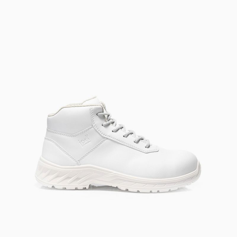 JORI-Sicherheitsschnürstiefel, jo_CLEAN Loop white Mid ESD S3