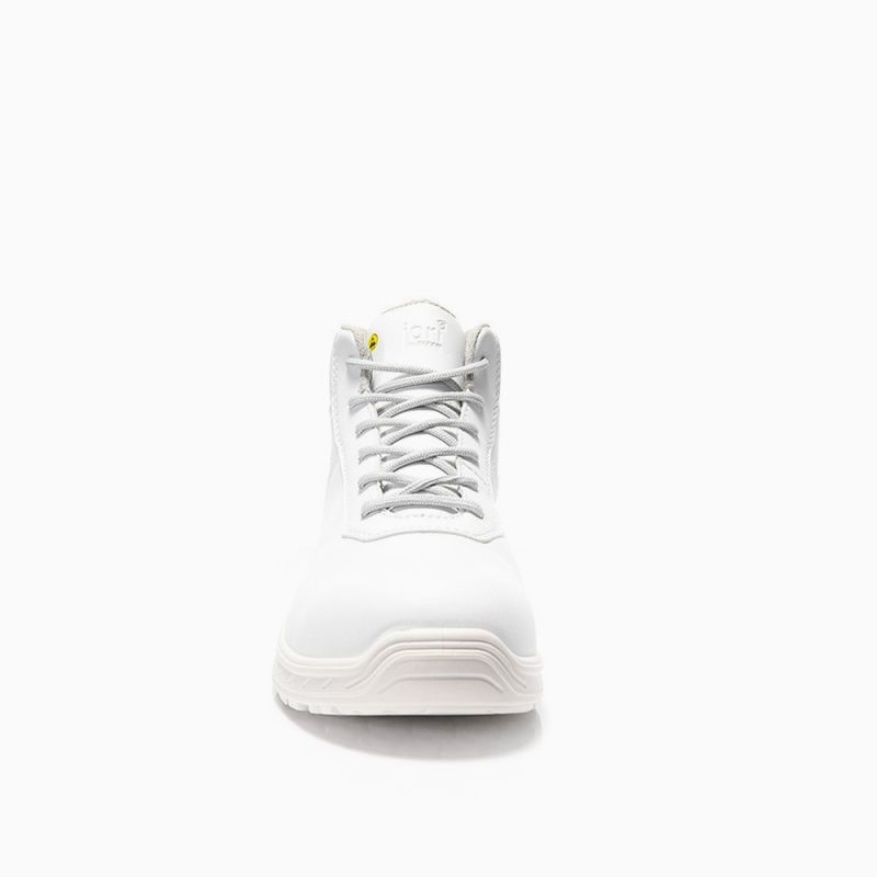 JORI-Sicherheitsschnürstiefel, jo_CLEAN Loop white Mid ESD S3