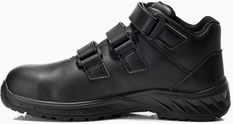 JORI Sicherheitshalbschuh CLEAN Strap black Form B, Mid ESD S3, schwarz