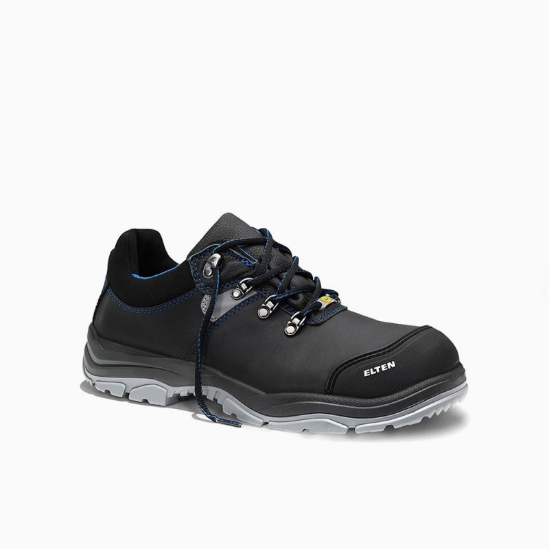 ELTEN-Footwear, S3-ERGO-ACTIVE-Arbeits-Berufs-Sicherheits-Schuhe, Halbschuhe, MASON Pro Low, ESD, Fußtyp 2, schwarz