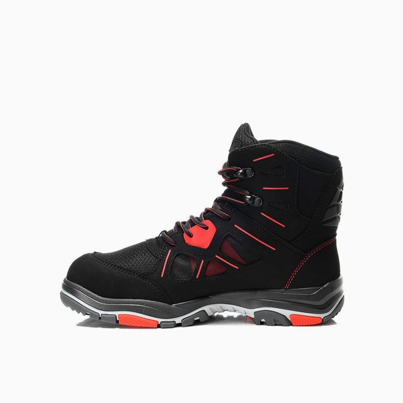 ELTEN-S1-ERGO-ACTIVE-Sicherheitshochschuhe, ANTHONY Mid, ESD, Fußtyp 2, rot