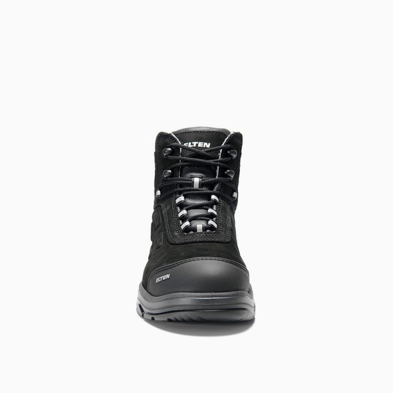 ELTEN-Footwear, S3-ERGO-ACTIVE-Arbeits-Berufs-Sicherheits-Schuhe, Hochschuhe, DANIEL Pro Mid, ESD, Fußtyp 2, schwarz
