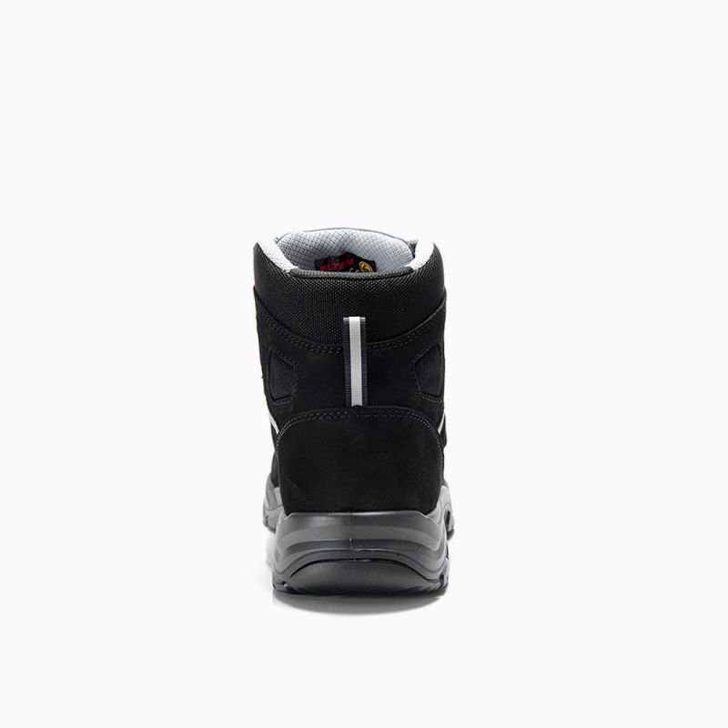 ELTEN-Footwear, S3-ERGO-ACTIVE-Arbeits-Berufs-Sicherheits-Schuhe, Hochschuhe, DANIEL Pro Mid, ESD, Fußtyp 3, schwarz