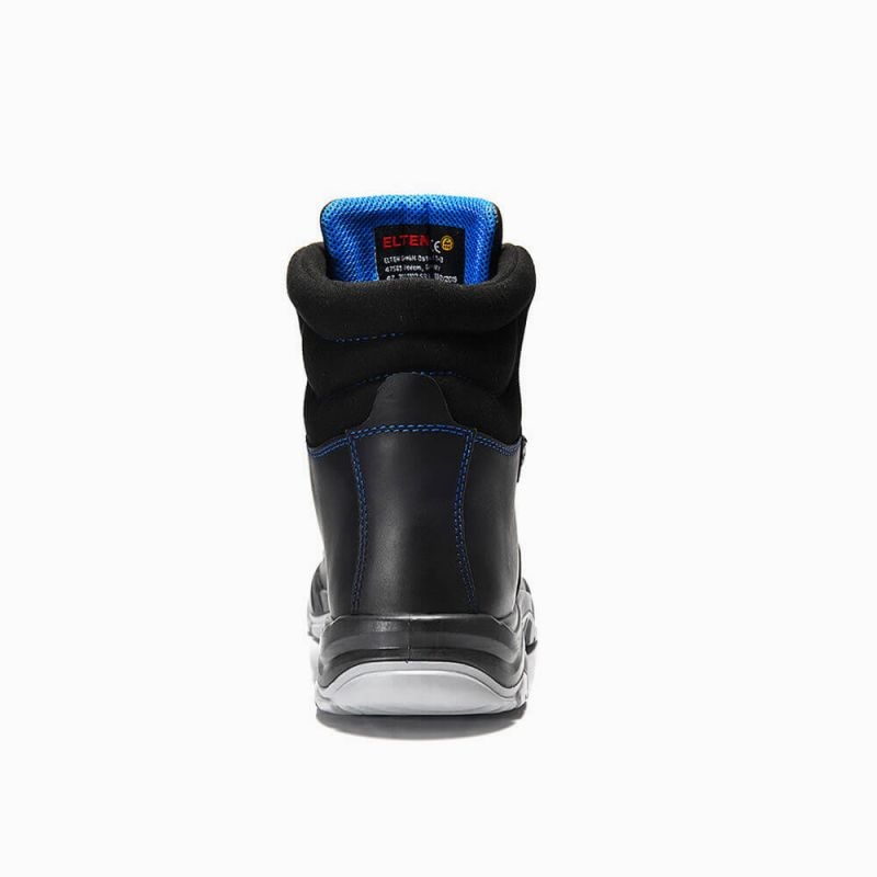 ELTEN-Footwear, S3-ERGO-ACTIVE-Arbeits-Berufs-Sicherheits-Schuhe, Hochschuhe, MASON Pro mid, ESD, Fußtyp 1, schwarz