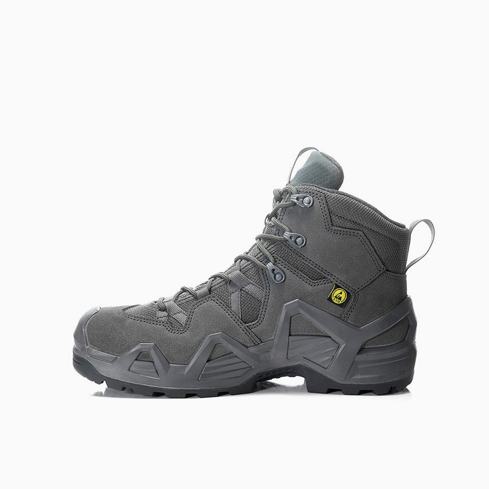ELTEN Sicherheitsschnürstiefel, ZEPHYR Work GTX® wolf Mid ESD S3S WR