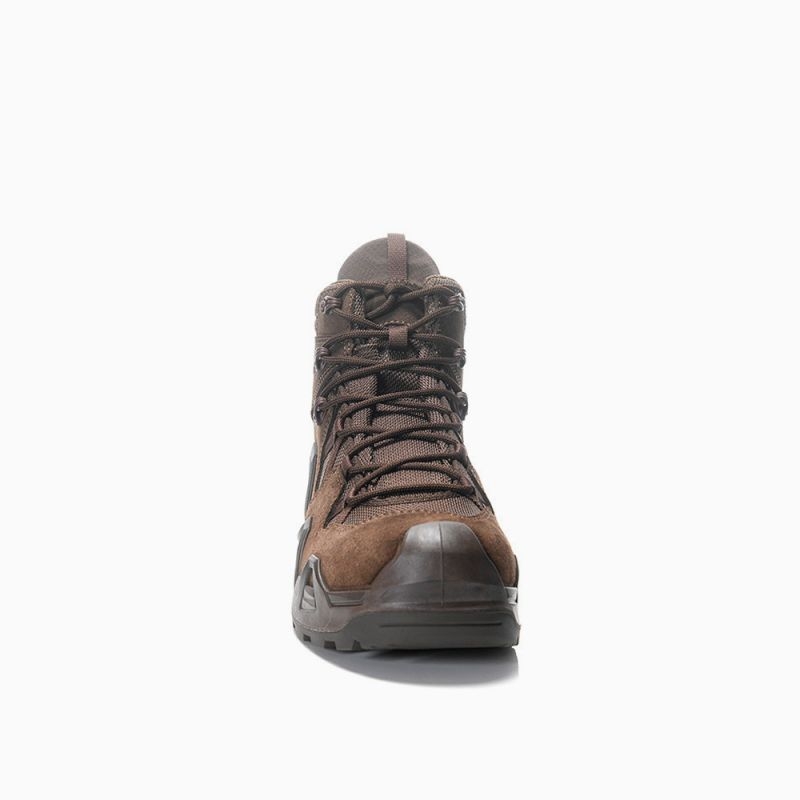 ELTEN Sicherheitsschnürstiefel, ZEPHYR Work GTX® brown Mid ESD S3S WR