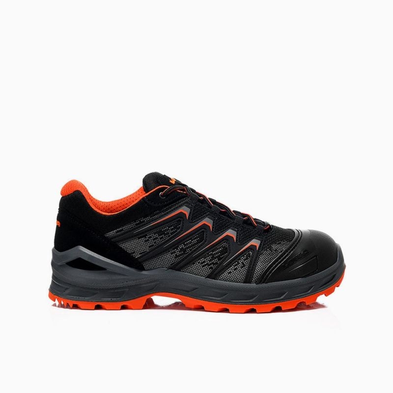 ELTEN-Footwear, S3-Arbeits-Berufs-Sicherheits-Schuhe, Halbschuhe, LARROX Work GTX black Lo, CI, schwarz