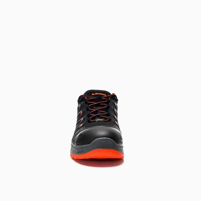ELTEN-Footwear, S3-Arbeits-Berufs-Sicherheits-Schuhe, Halbschuhe, LARROX Work GTX black Lo, CI, schwarz