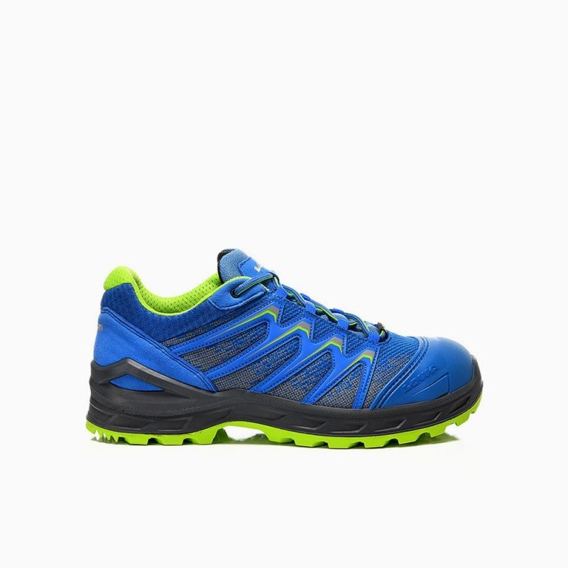 ELTEN-Footwear, S3-Arbeits-Berufs-Sicherheits-Schuhe, Halbschuhe, LARROX Work GTX blue Lo, CI, blau