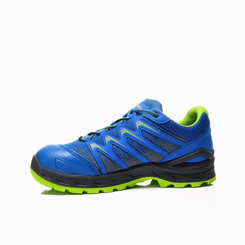 ELTEN-Footwear, S3-Arbeits-Berufs-Sicherheits-Schuhe, Halbschuhe, LARROX Work GTX blue Lo, CI, blau