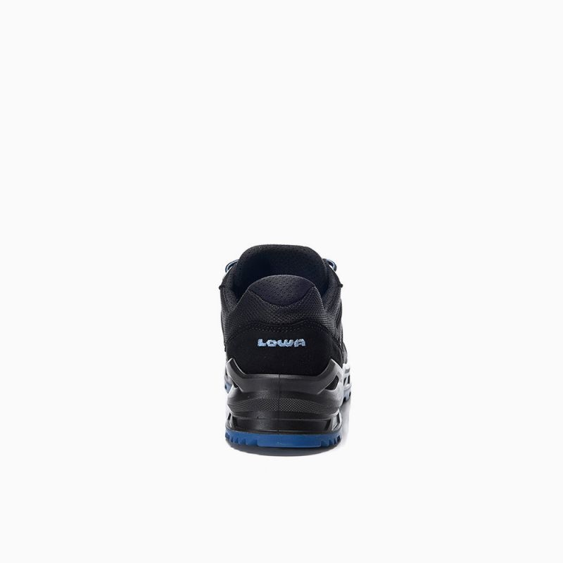 ELTEN-LOWA-S3-Sicherheitshalbschuhe, LARROX Work GTX black-blue Lo, CI, schwarz/blau