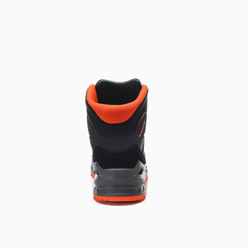 ELTEN-Footwear, S3-Arbeits-Berufs-Sicherheits-Schuhe, Schnürstiefel, LARROX Work GTX black Mid, CI, schwarz
