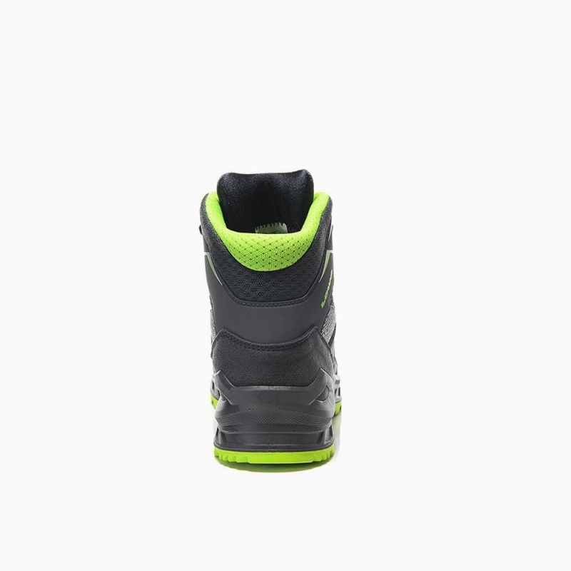 ELTEN-Footwear, S3-Arbeits-Berufs-Sicherheits-Schuhe, Schnürstiefel, LARROX Work GTX grex Mid, CI, grau