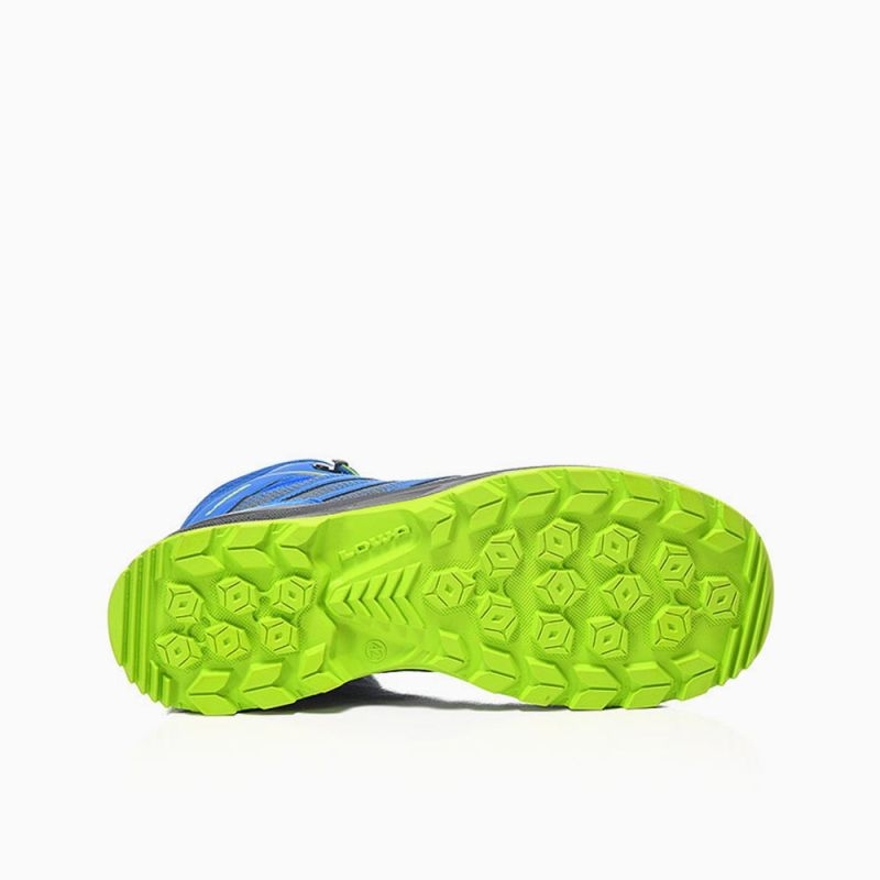 ELTEN-Footwear, S3-Arbeits-Berufs-Sicherheits-Schuhe, Schnürstiefel, LARROX Work GTX blue Mid, CI, blau