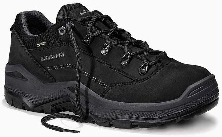 ELTEN-Footwear, LOWA-S3-Arbeits-Berufs-Sicherheits-Schuhe, RENEGADE WORK GTX black Low, schwarz