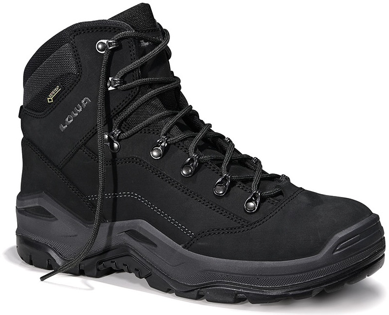ELTEN-Footwear, S3-Arbeits-Berufs-Sicherheits-Schuhe, Schnürstiefel, RENEGADE Work GTX black Mid, CI, schwarz