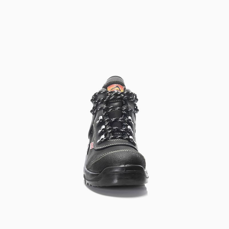 ELTEN-Footwear, Arbeits-Berufs-Sicherheits-Schuhe, Schnürstiefel, Dino black S3