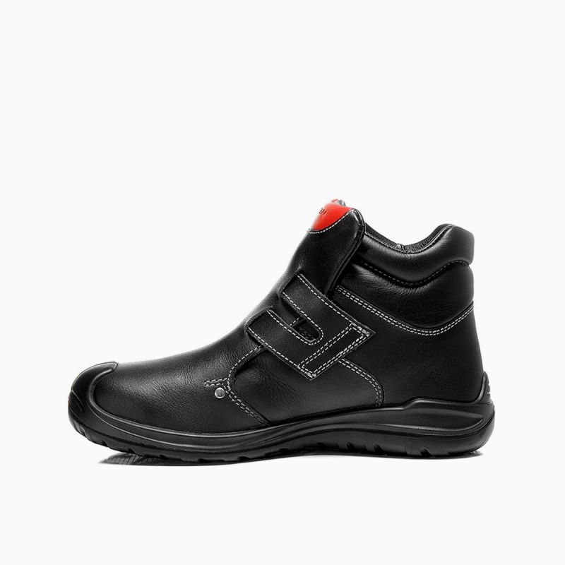 ELTEN-Footwear, S3-Arbeits-Berufs-Sicherheits-Schuhe, Hochschuhe, ANDERSON ROOF, HI, schwarz