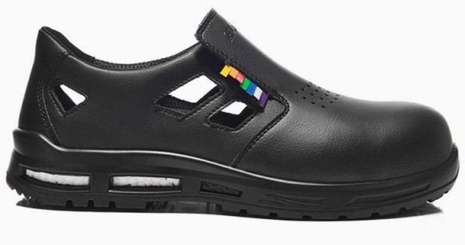ELTEN-S1P Sicherheitsslipper, BRICE Air XXTM, black, Low, ESD, schwarz