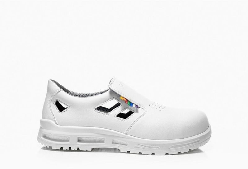ELTEN-S1P Sicherheitsslipper, BRICE Air XXTM, white, Low, ESD, weiß