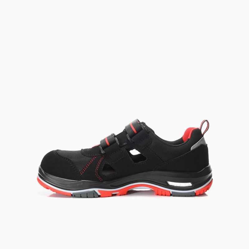 ELTEN-S1-Sicherheitssandale, IAN XXTP red Easy, ESD, schwarz-rot