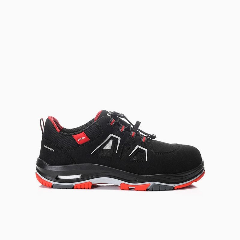 ELTEN-S1-Sicherheitssandale, ALAN XXTP, black-red EASY ESD S1PS