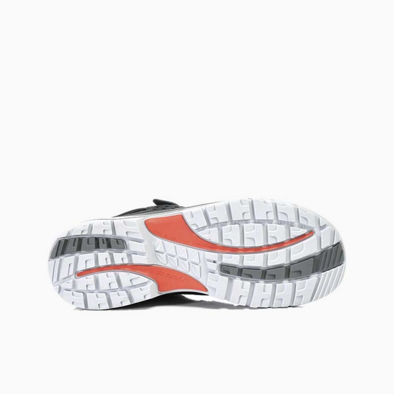 ELTEN-Footwear, S1-Arbeits-Berufs-Sicherheits-Sandalen, IMPULSE GREY EASY, ESD, schwarz/grau