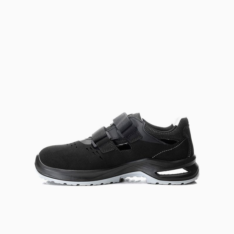 ELTEN Sicherheitssandale, RAY XXFIT black-grey Easy ESD S1 Typ 1