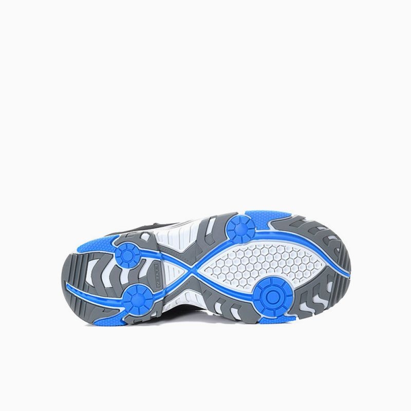 ELTEN-Footwear, S1-ERGO-ACTIVE-Arbeits-Berufs-Sicherheits-Sandalen, IMPULSE EA Easy, ESD, Fußtyp 2, blau