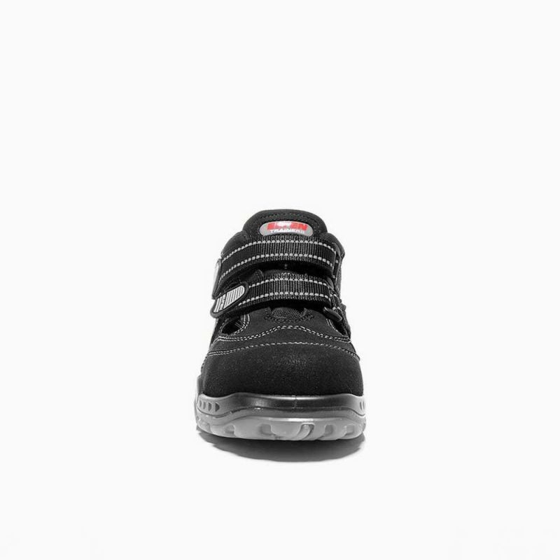 ELTEN-Footwear, S1-Arbeits-Berufs-Sicherheits-Sandalen, mit Klettverschluss, SCOTT ESD, schwarz