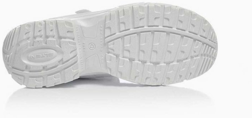 ELTEN-Footwear, S1-Arbeits-Berufs-Sicherheits-Sandalen, WHITE EASY LOW ESD, weiß