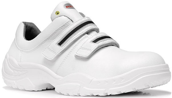 ELTEN-Footwear, Footwear, S3-Arbeits-Berufs-Sicherheits-Halbschuh, WHITE STRAP LOW ESD, wei