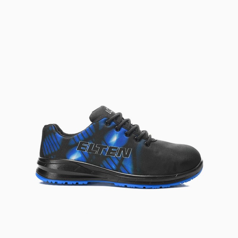ELTEN-S3-Sicherheitshalbschuh, MATTIS XXSPORTS blue Low, ESD, schwarz-blau