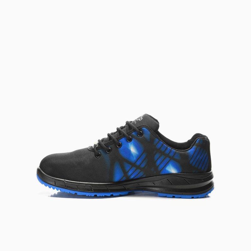 ELTEN-S3-Sicherheitshalbschuh, MATTIS XXSPORTS blue Low, ESD, schwarz-blau