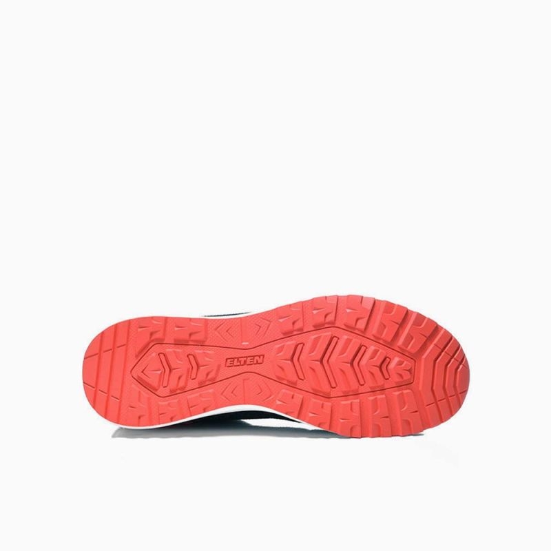 ELTEN-S1P, Sicherheitshalbschuhe, BATIS, black-red Low ESD, schwarz/rot