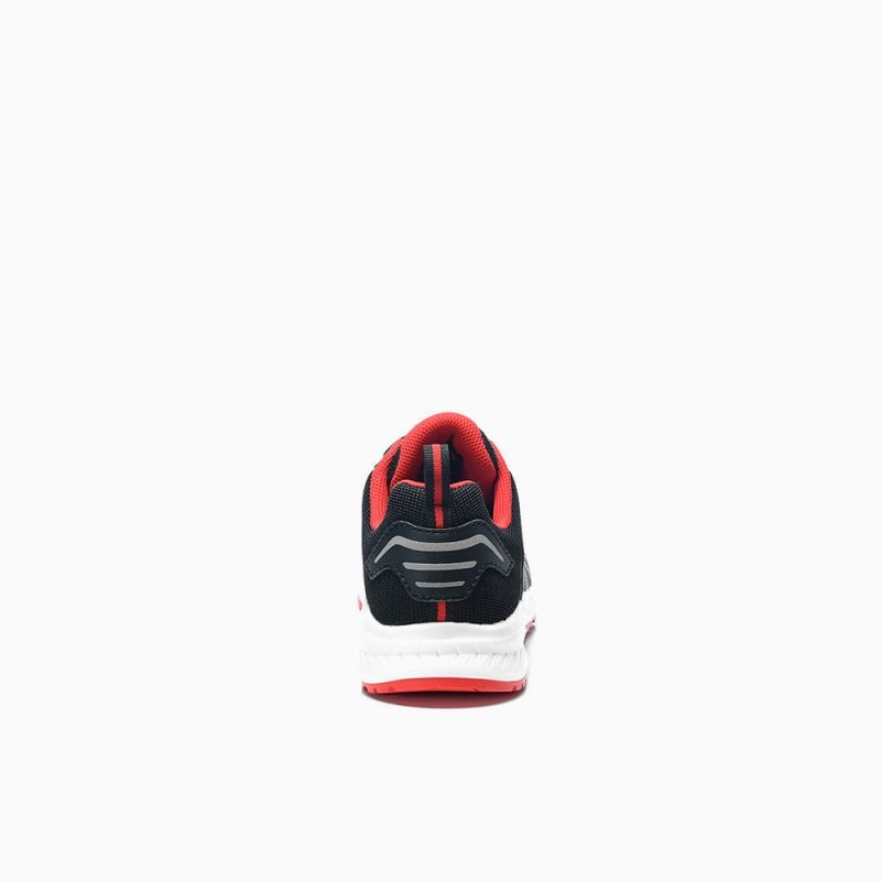 ELTEN-S1P, Sicherheitshalbschuhe, LIVAS, black-red Low ESD, schwarz/rot