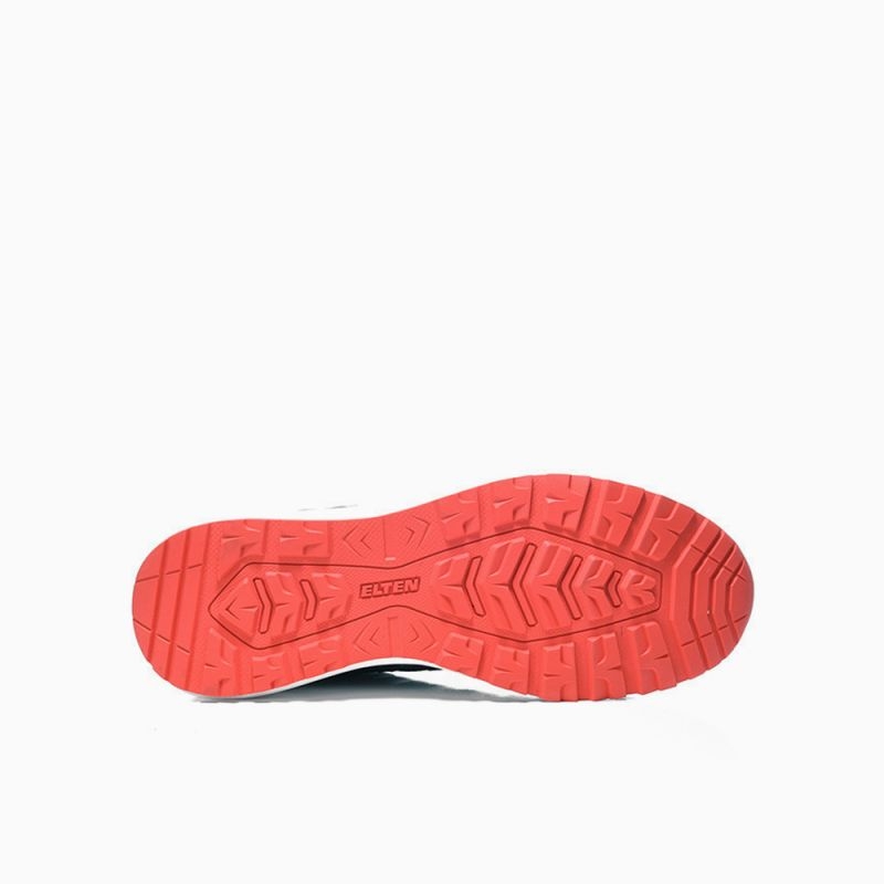 ELTEN-S1P, Sicherheitshalbschuhe, LIVAS, black-red Low ESD, schwarz/rot
